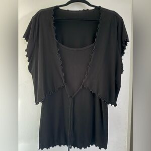 Torrid - Black Rayon Blend Garment